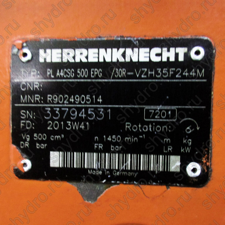 HERREKNEHT PL A4CSG 500 EPG /30R
